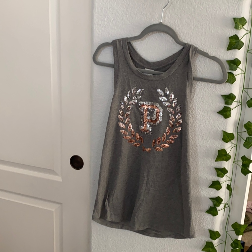 Sparkly “Pink” Tank Top